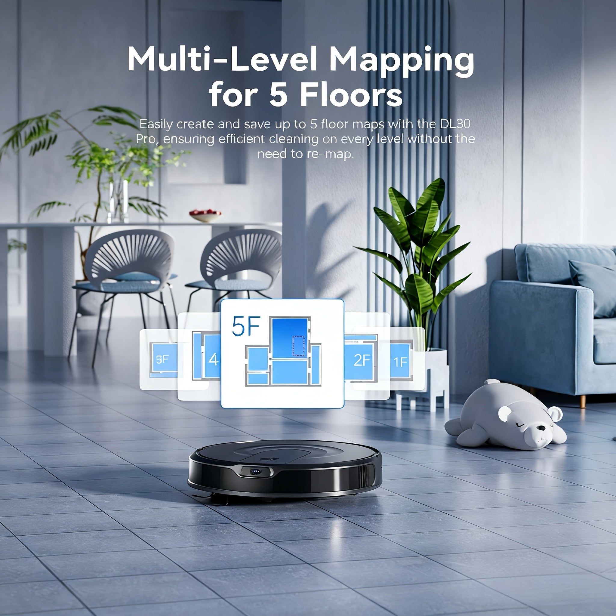 This Is a 2-In-1 Robot Vacuum And Mop with Strong Suction, Anti-Tangle Design, And Support for App\u002FAlexa Control. It Features an Ultra-Thin 2.99-Inch Profile And Is Suitable for Pet Hair And Low-Pile Carpets
