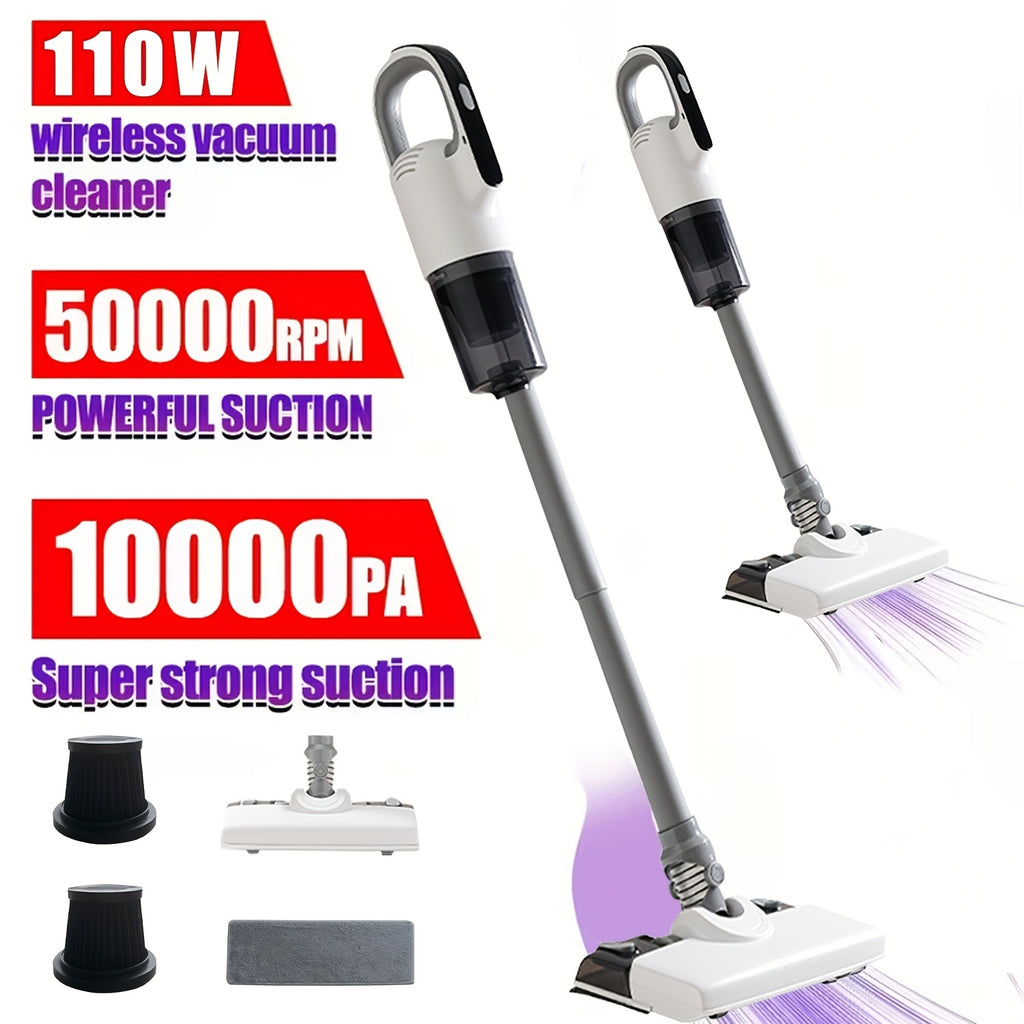 A Vacuum And Mop Combination Device Featuring Three Adjustable Speed Settings for Thorough Cleaning in Different Situations, Designed to Be Lightweight And User-Friendly, Ensuring The Cleanliness of Your Home!