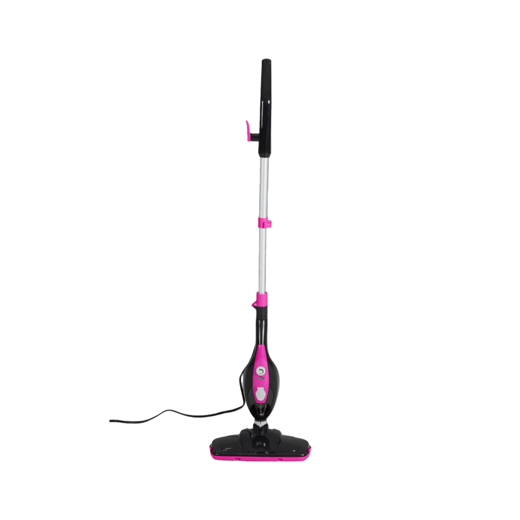 10-in-1 Multipurpose Steam Mop& Cleaner - 1300W Powerful Steam For Floors(Hardwood, Tile, Grout), Carpets, Windows& More, Includes 2 Pads& 16FT Cord