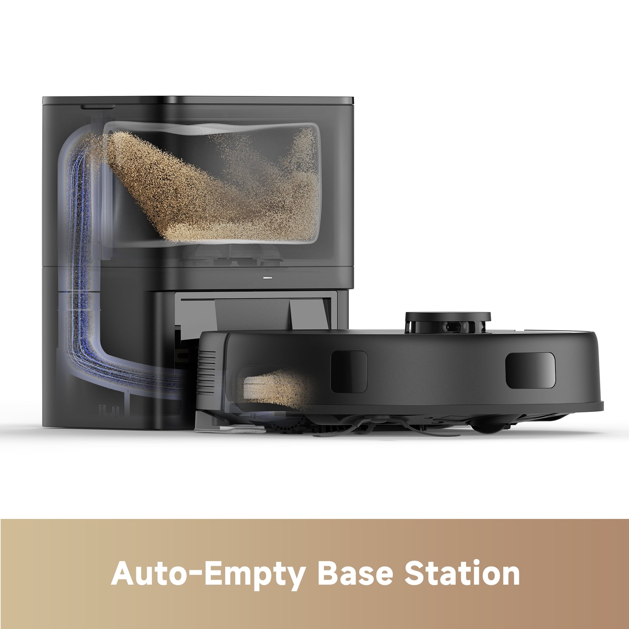 Dreame 3-In-1 E20 Plus Robot Vacuum And Mop | Smart Technology Auto-Empty, Auto-Avoid, Auto-Clean, Rechargeable Lithium Battery, Operating Voltage 110V-130V