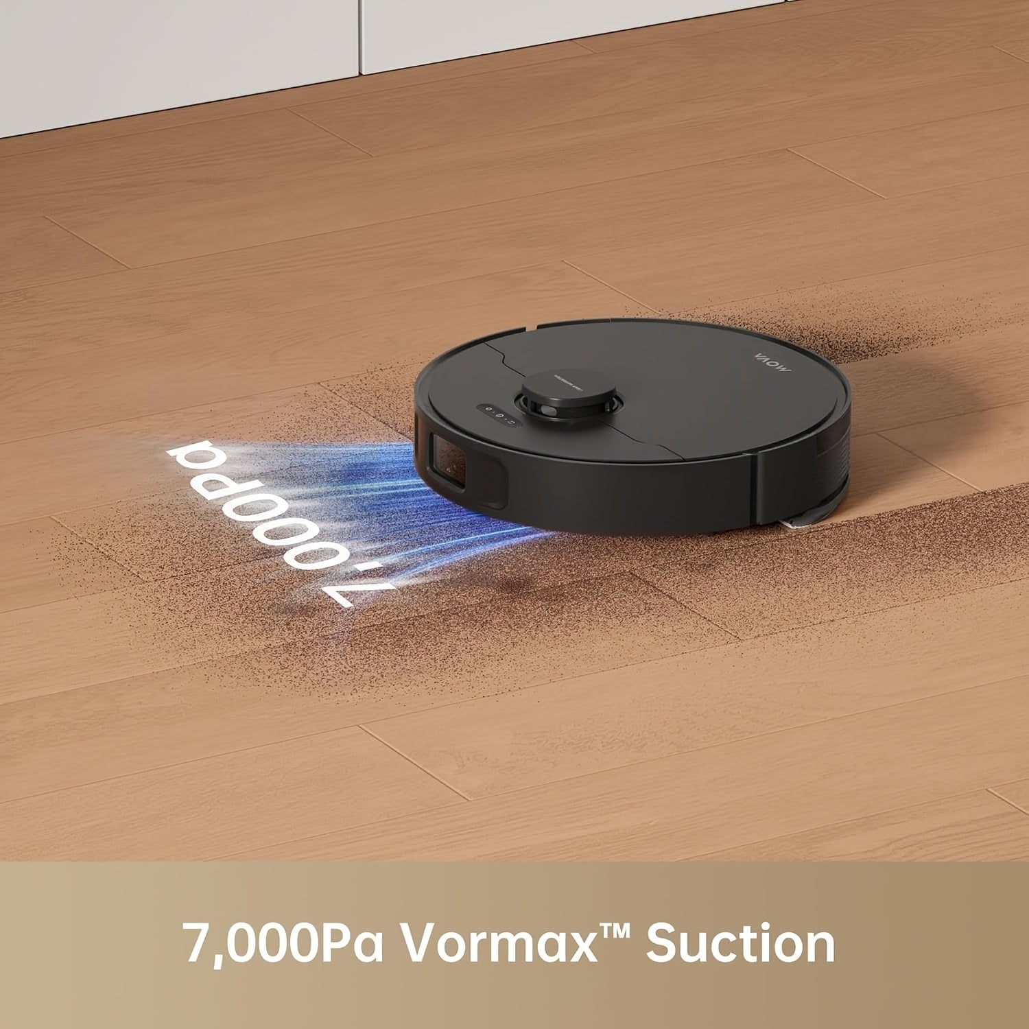 MOVA S10 Robot Vacuum Cleaner MOVA S10 Robot Vacuum Cleaner: 7000Pa Suction, 260m Min Run Time, Liftable Brush, Self-Charging for Home, Pet Hair, Hard Floors, App & Voice Control