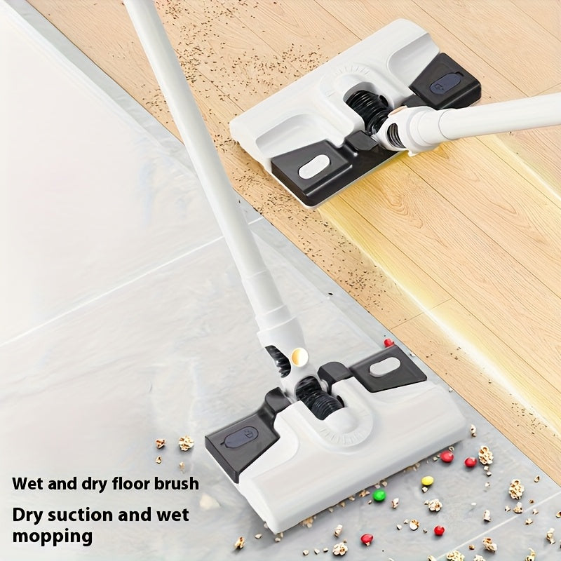 Wireless Stand-Up Vacuum Cleaner • 7000Pa Strong Suction • Replaceable Brush Head • with Mop Function for Thorough Corner-to-Corner Cleaning