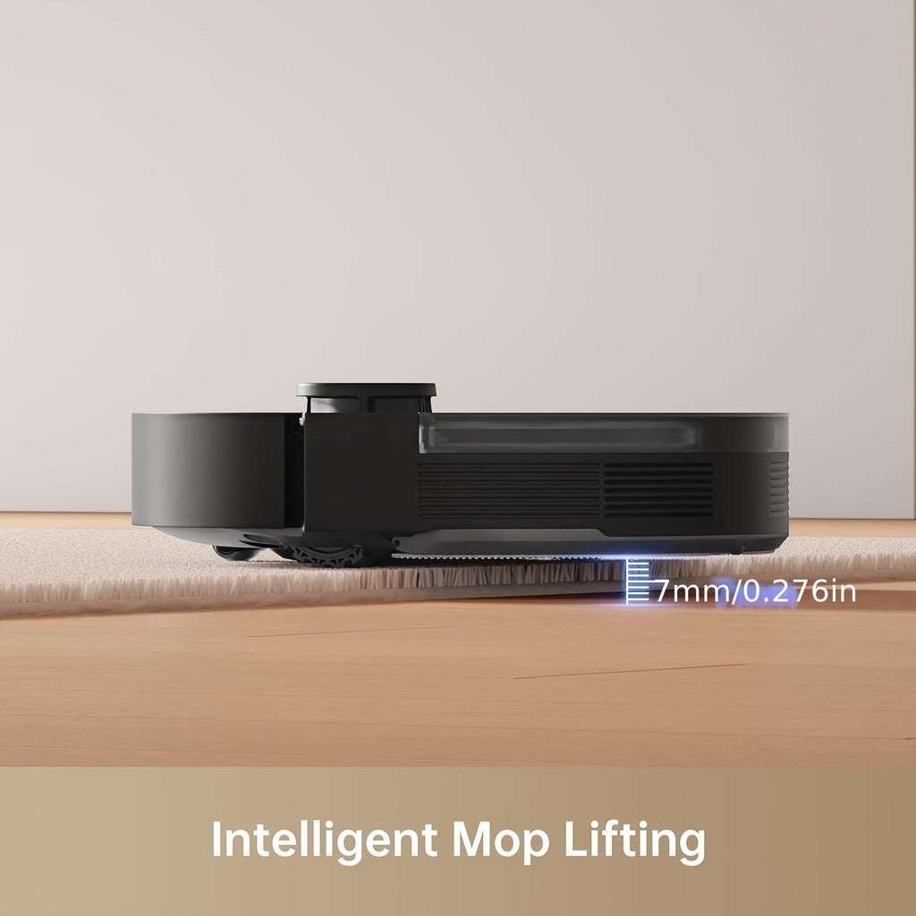 MOVA S10 Robot Vacuum Cleaner MOVA S10 Robot Vacuum Cleaner: 7000Pa Suction, 260m Min Run Time, Liftable Brush, Self-Charging for Home, Pet Hair, Hard Floors, App & Voice Control