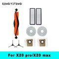 Xiaomi Robot Vacuum X20 +\u002FX20 Plus And X20 Pro\u002FX20 Max \u002F D102GL \u002F D109GL Replacement Components Main Side Brush Hepa Filter Mop Pad Dust Bag