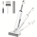 Cordless Wet Dry Vacuum Lightweight & Cordless Wet And Dry Vacuum Cleaner | Wet Dry Vacuum Cordless Floor Cleaner And Mop One-Step Cleaning for Hard Floors, Self-propelled Vacuum Mop Assembly, Refreshed Home